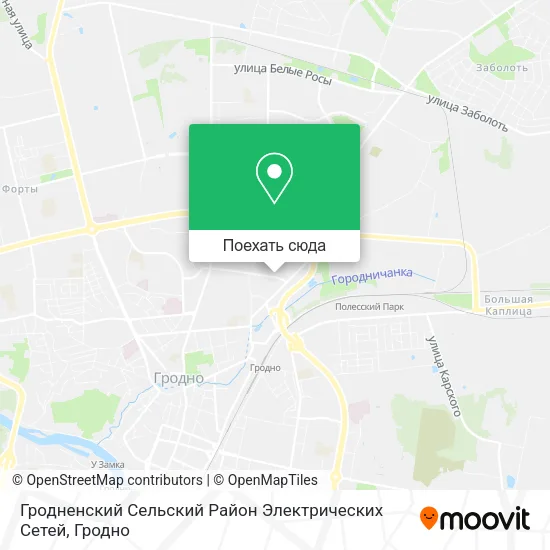 Карта Гродненский Сельский Район Электрических Сетей