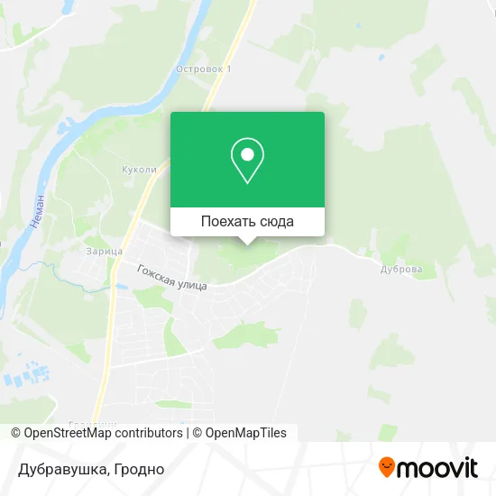 Карта Дубравушка