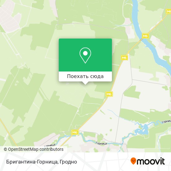 Карта Бригантина-Горница
