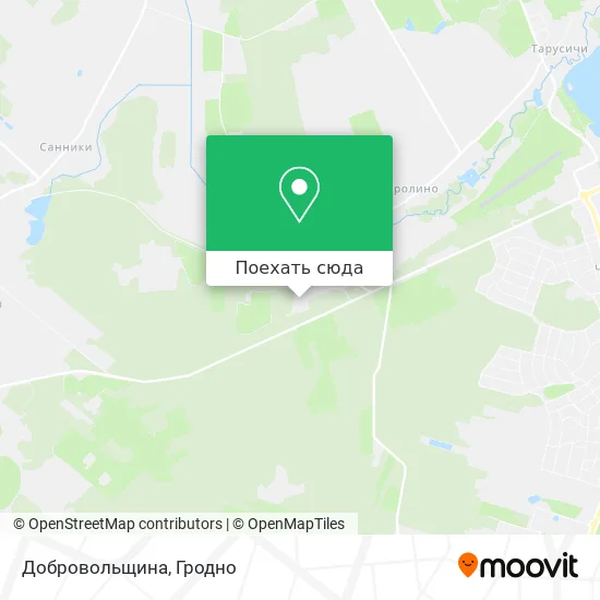 Карта Добровольщина