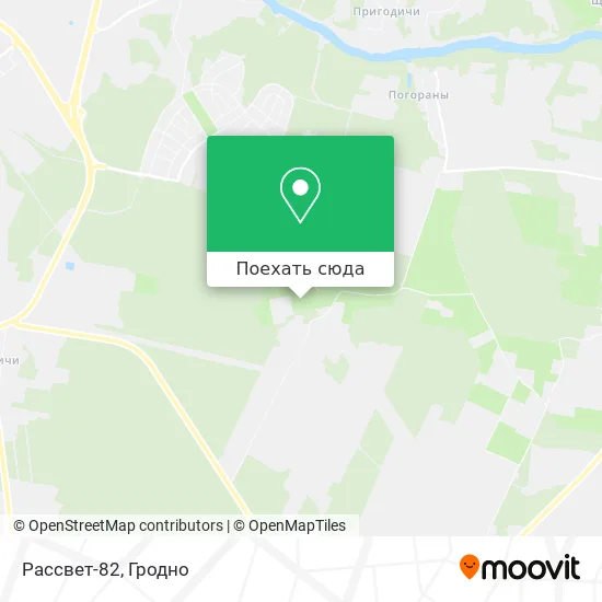 Карта Рассвет-82