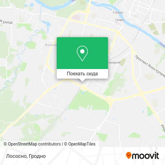 Карта Лососно
