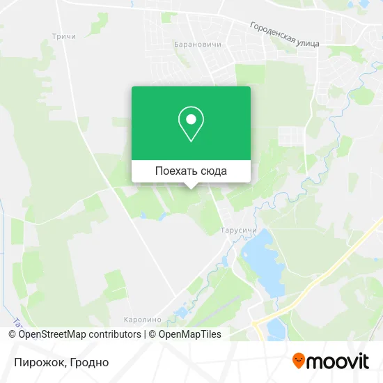 Карта Пирожок