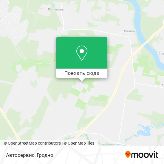 Карта Автосервис