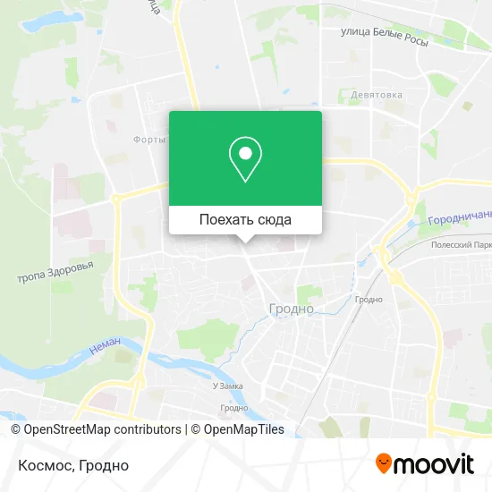 Карта Космос
