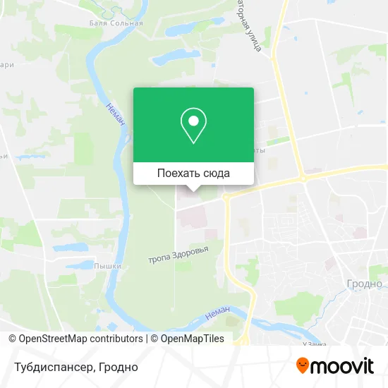 Карта Тубдиспансер