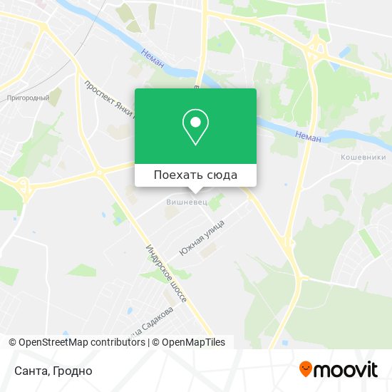 Карта Санта