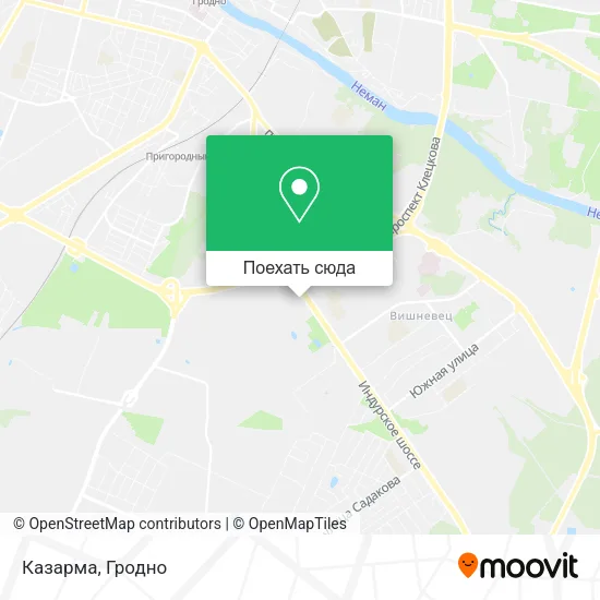 Карта Казарма