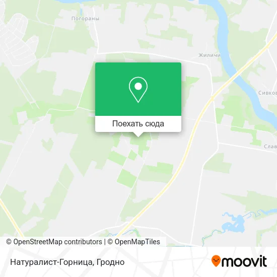Карта Натуралист-Горница