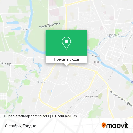 Карта Октябрь