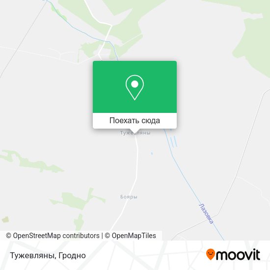 Карта Тужевляны