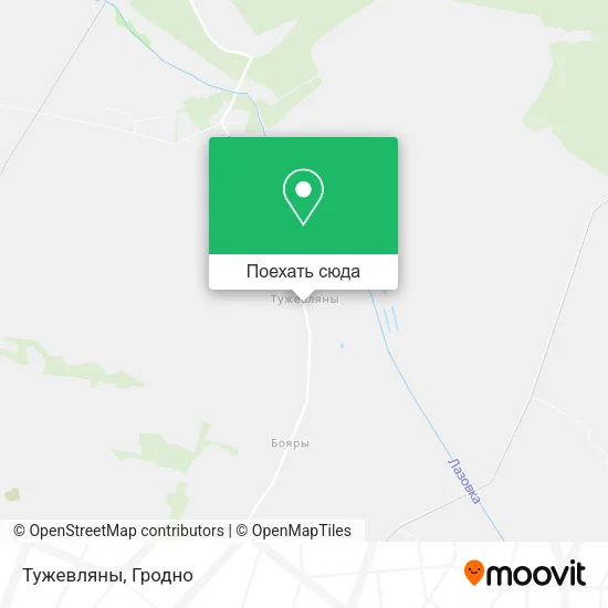 Карта Тужевляны