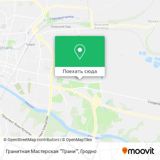 Карта Гранитная Мастерская ""Грани""