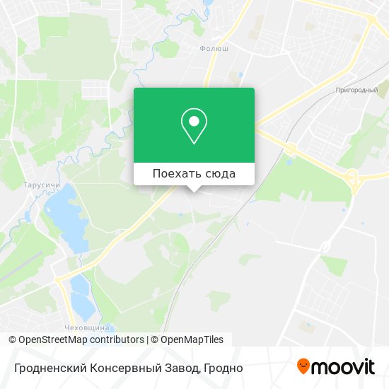 Карта Гродненский Консервный Завод