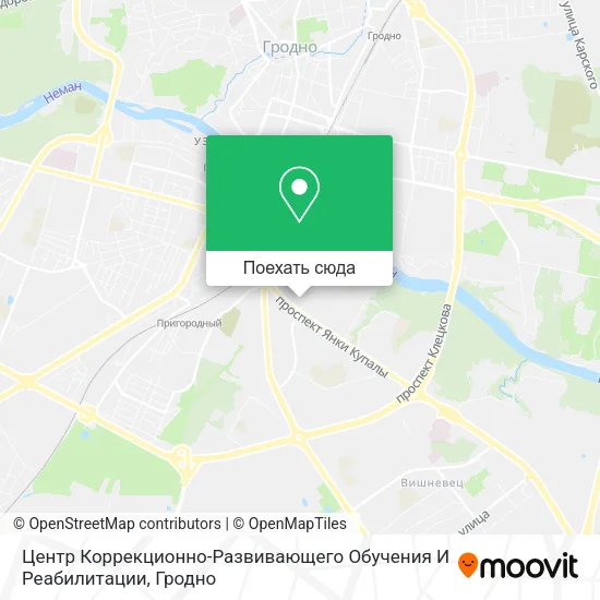 Карта Центр Коррекционно-Развивающего Обучения И Реабилитации