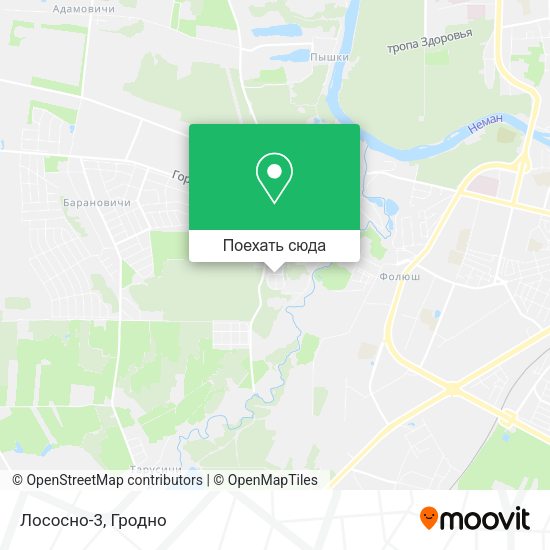 Карта Лососно-3