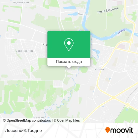 Карта Лососно-3