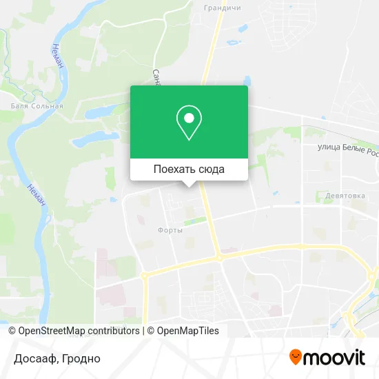 Карта Досааф