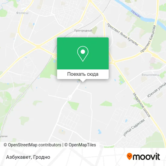 Карта Азбукавет