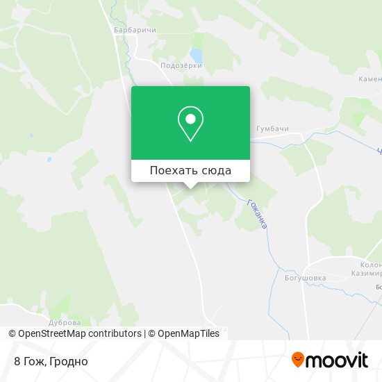 Карта 8 Гож