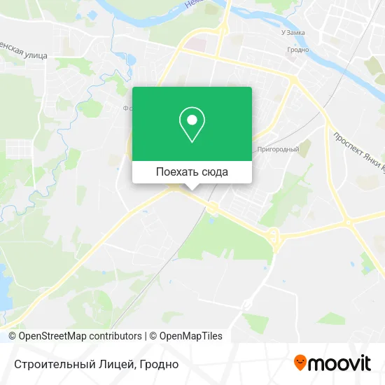 Карта Строительный Лицей