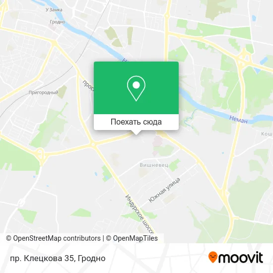 Карта пр. Клецкова 35