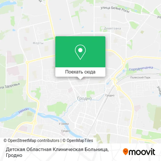 Карта Детская Областная Клиническая Больница