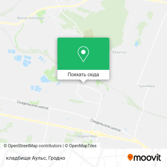 Карта кладбище Аульс