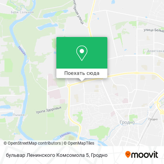 Карта бульвар Ленинского Комсомола 5