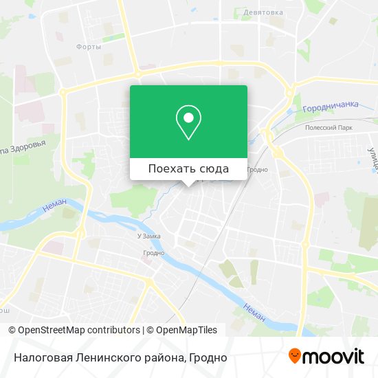 Карта Налоговая Ленинского района