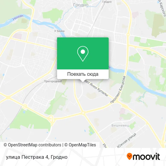 Карта улица Пестрака 4