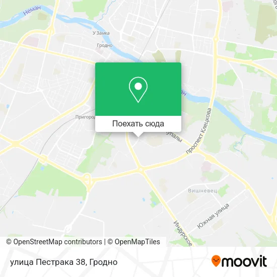 Карта улица Пестрака 38