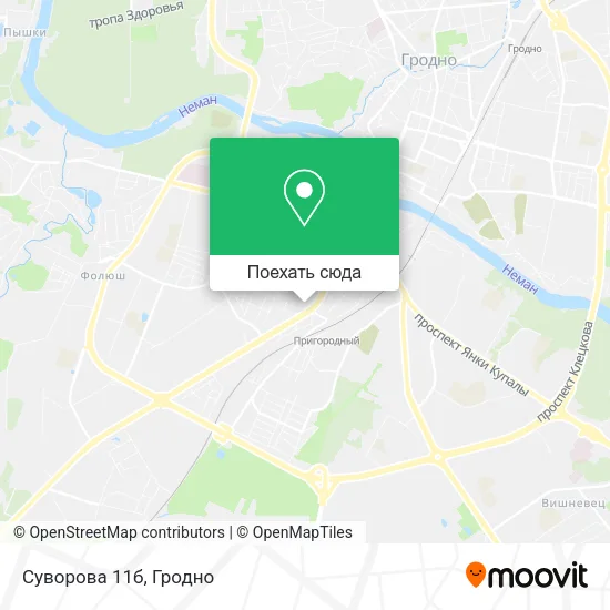 Карта Суворова 11б