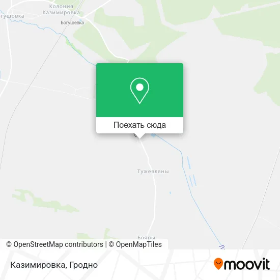 Карта Казимировка