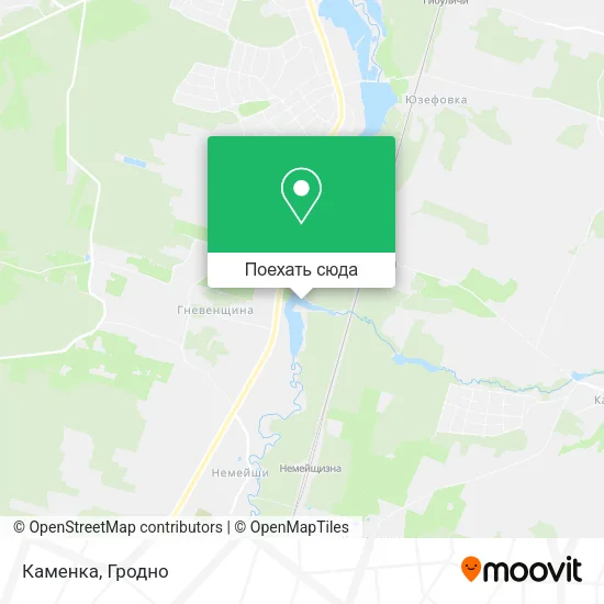 Карта Каменка