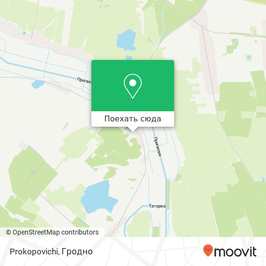 Карта Prokopovichi