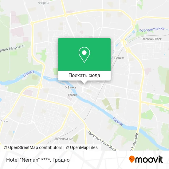 Карта Hotel "Neman" ****