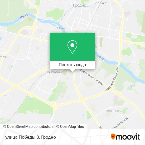 Карта улица Победы 3