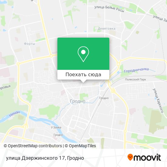 Карта улица Дзержинского 17