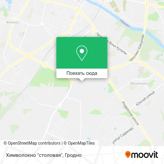 Карта Химволокно "столовая"