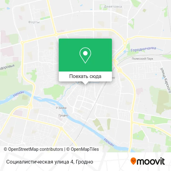 Карта Социалистическая улица 4