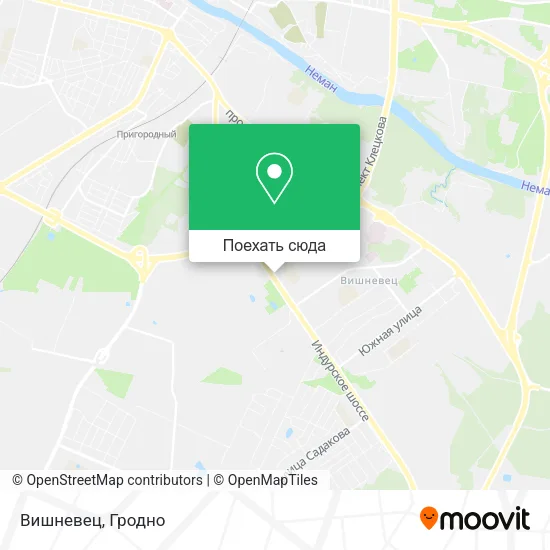 Карта Вишневец