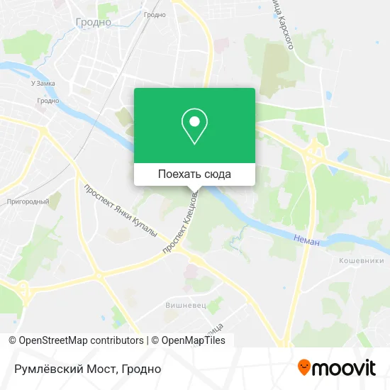 Карта Румлёвский Мост