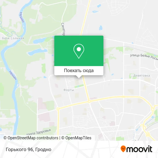 Карта Горького 96