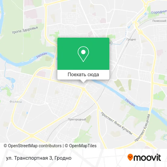 Карта ул. Транспортная 3