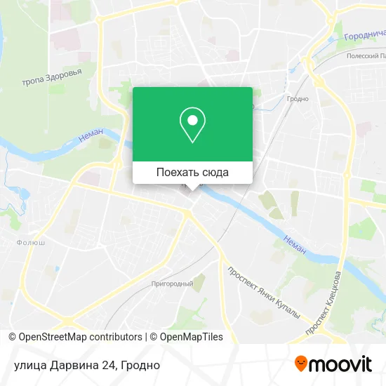 Карта улица Дарвина 24