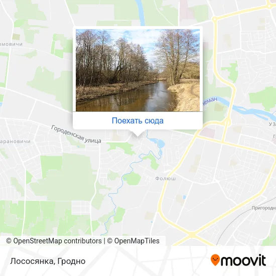 Карта Лососянка