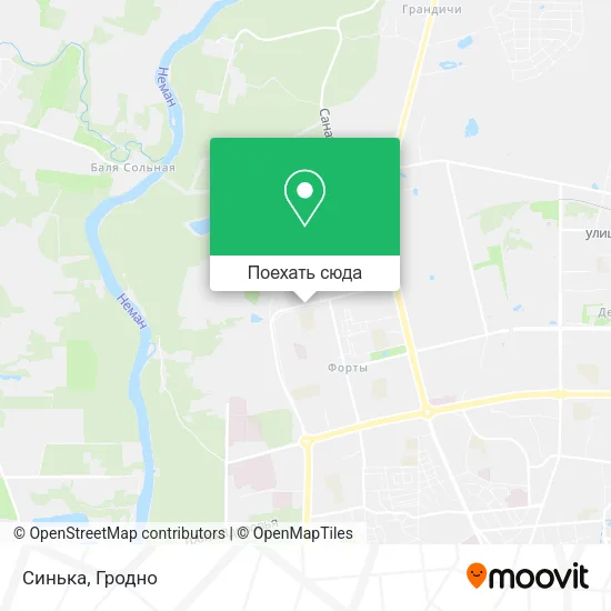 Карта Синька
