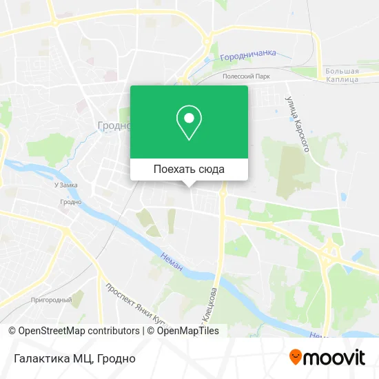 Карта Галактика МЦ