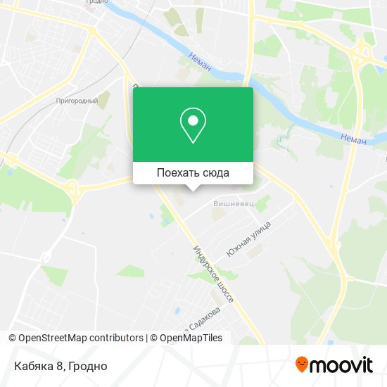 Карта Кабяка 8